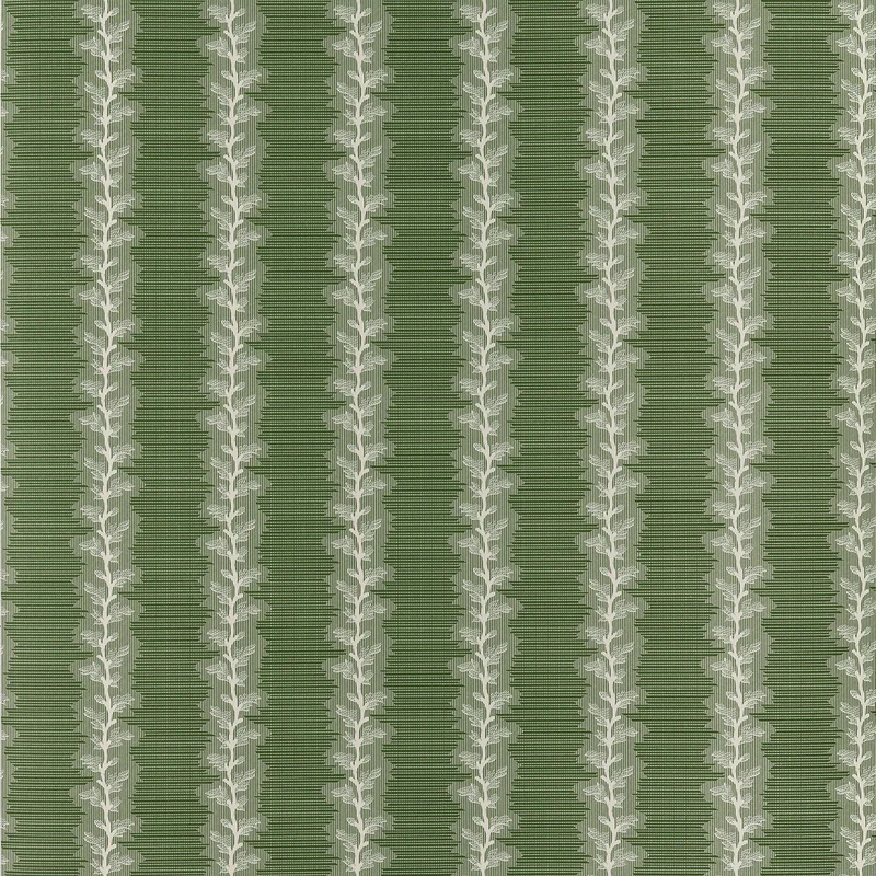 Thibaut French Stripe — Green Non Woven wallpaper in Green
