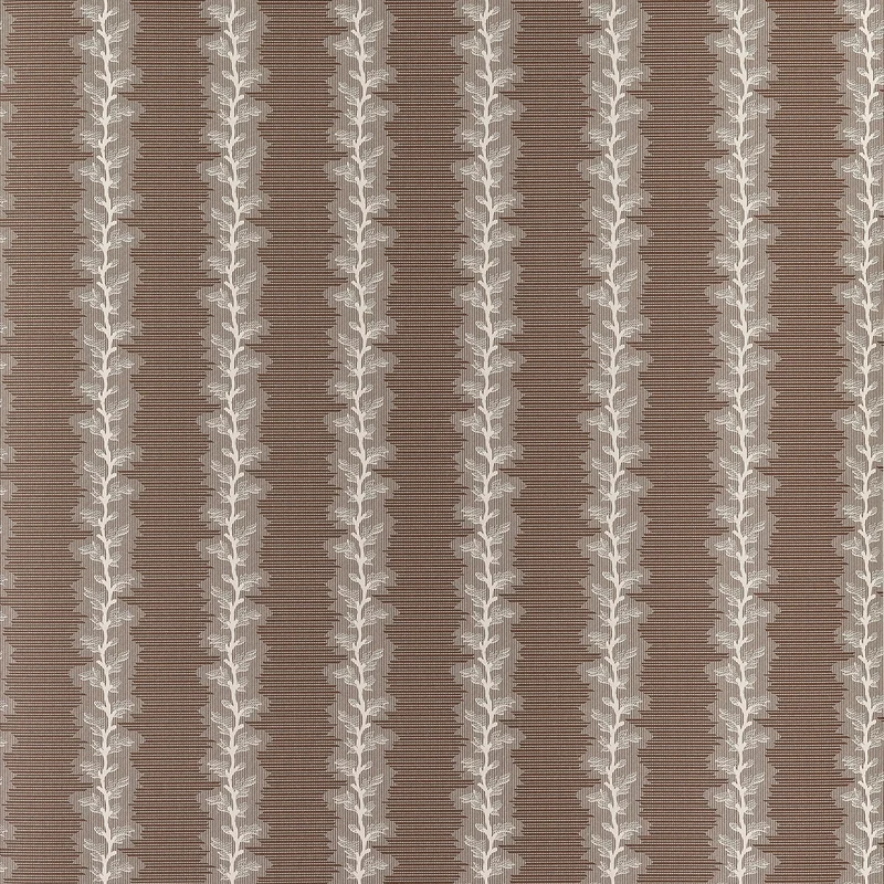 Thibaut French Stripe — Brown Non Woven wallpaper in Brown