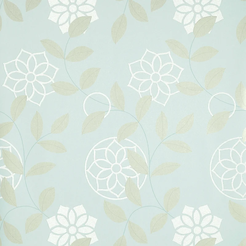 Thibaut Barafundle — Aqua wallpaper