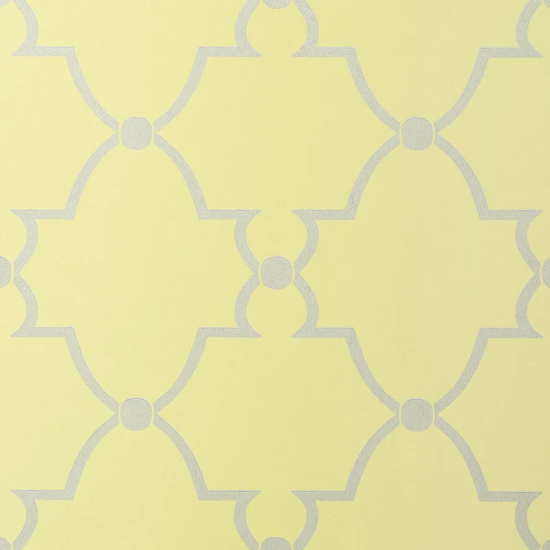 Thibaut Lucian — Metallic on Citron Non Woven wallpaper in Metallic on Citron