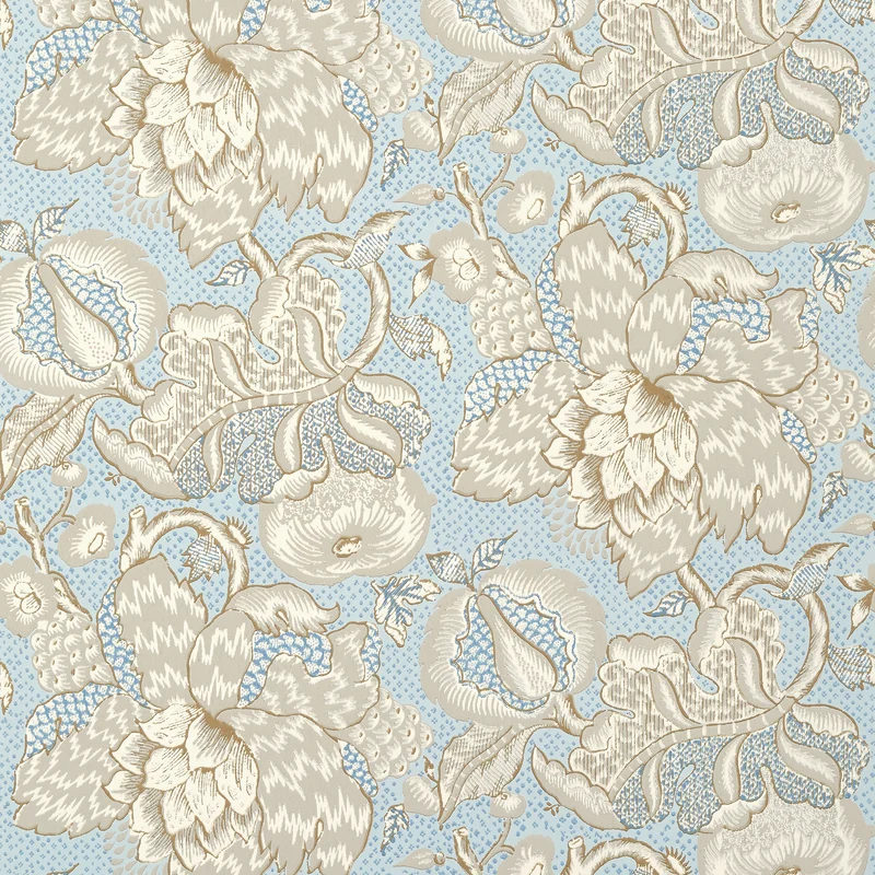 Thibaut Westmont — Spa Blue Non Woven wallpaper in Spa Blue