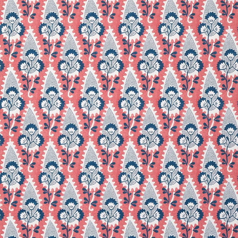 Thibaut Cornwall — Red and Blue Non Woven wallpaper in Red and Blue