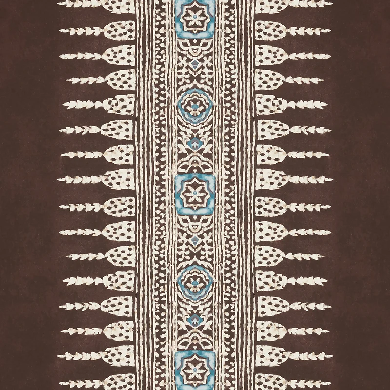 Thibaut Javanese Stripe — Brown Wallpaper wallpaper in Brown