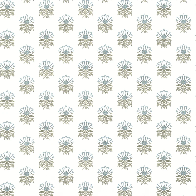 Thibaut Milford — Spa Blue Non Woven wallpaper in Spa Blue