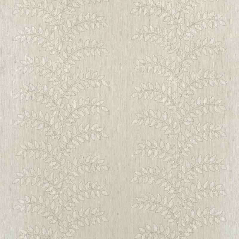 Thibaut Frondescence — Off White Linen Mesh on Non Woven wallpaper in Off White