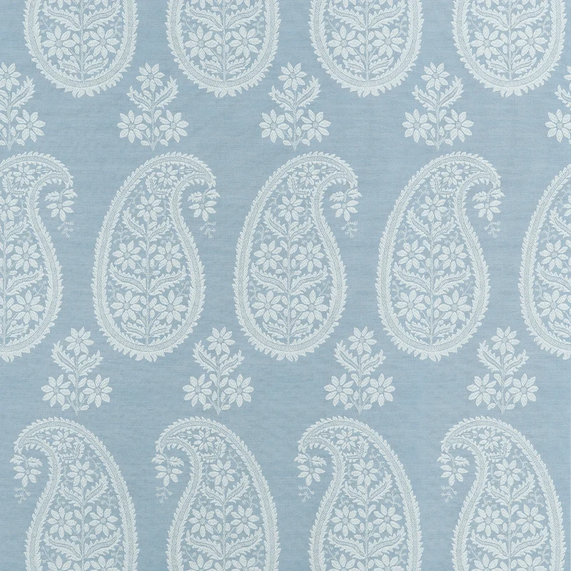 Thibaut Campania Paisley — Robin'S Egg Non Woven wallpaper in Robin'S Egg