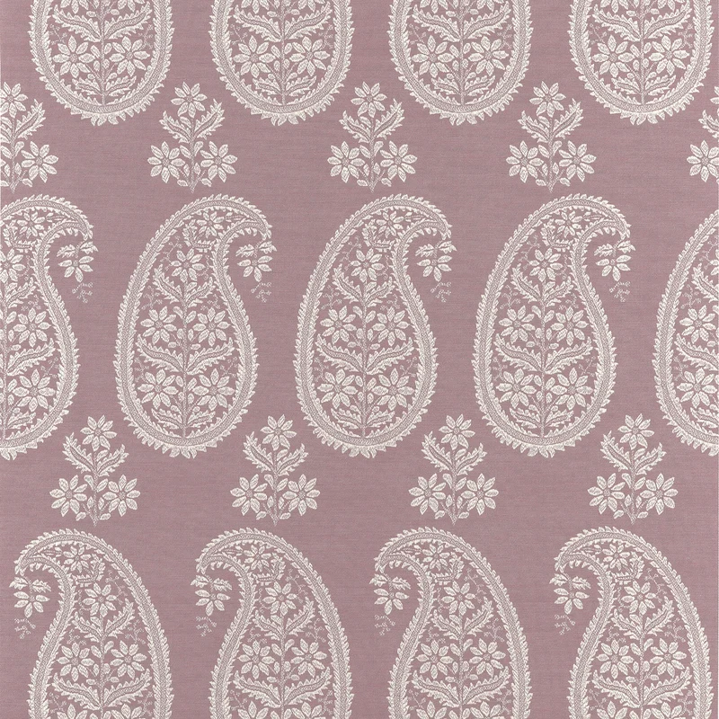 Thibaut Campania Paisley — Lavender Non Woven wallpaper in Lavender