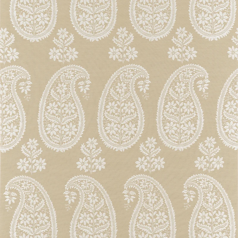 Thibaut Campania Paisley — Beige Non Woven wallpaper in Beige