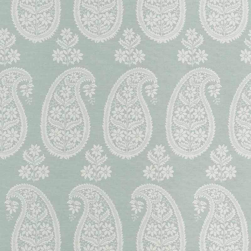 Thibaut Campania Paisley — Sage Non Woven wallpaper in Sage
