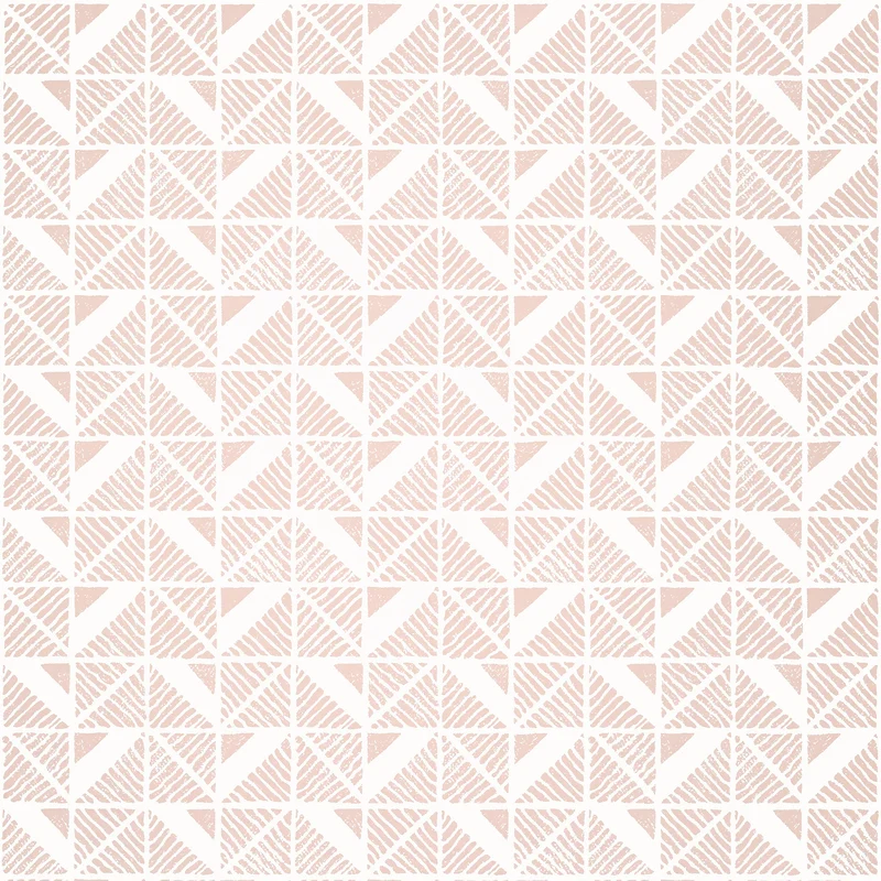 Thibaut Bloomsbury Square — Blush Wallpaper wallpaper in Blush