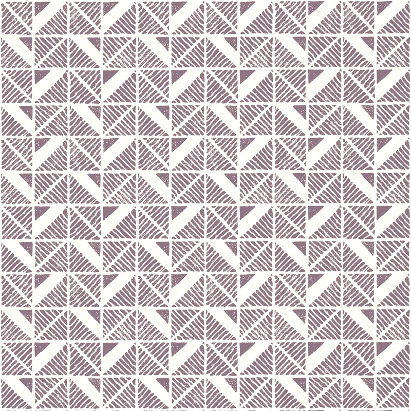 Thibaut Bloomsbury Square — Plum Wallpaper wallpaper in Plum