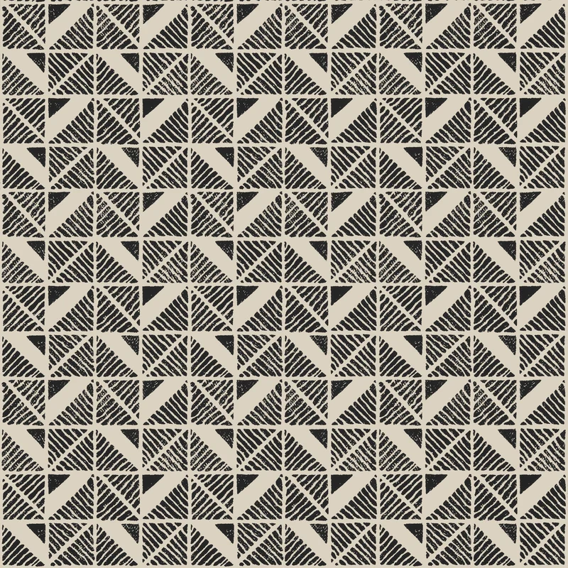 Thibaut Bloomsbury Square — Black Wallpaper wallpaper in Black
