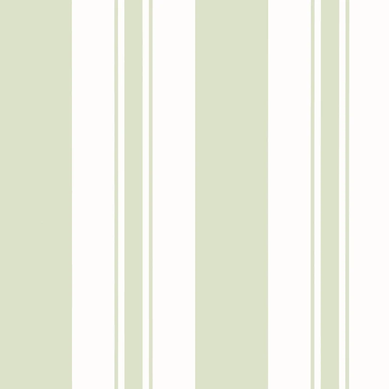 Thibaut Keswick Stripe — Green Wallpaper wallpaper in Green