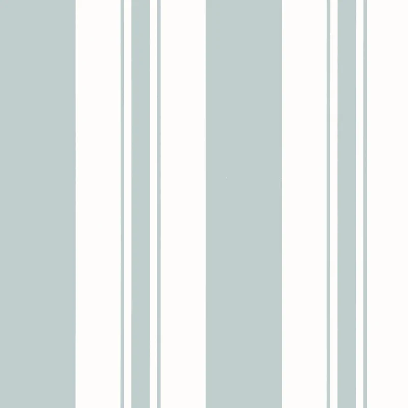 Thibaut Keswick Stripe — Slate Wallpaper wallpaper in Slate