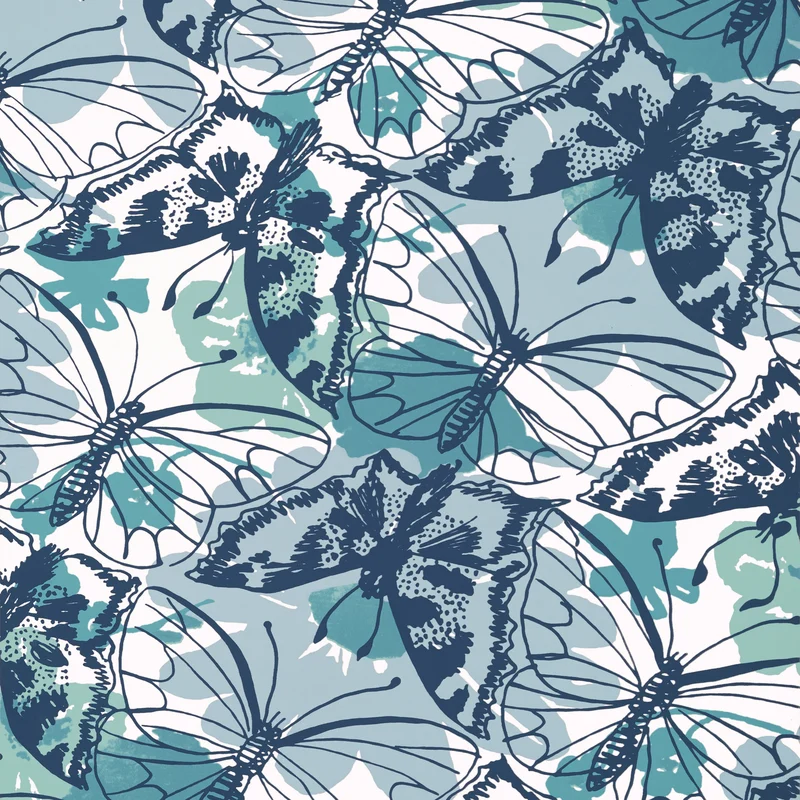Thibaut Paxton — Blue Wallpaper wallpaper in Blue