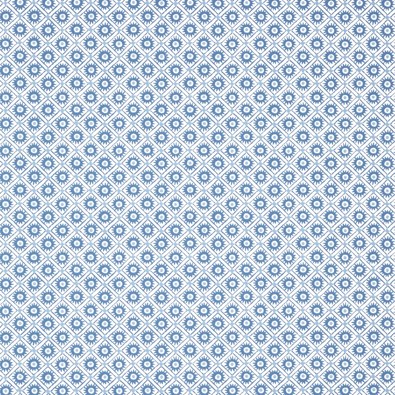 Thibaut Mini Sun — Navy Non Woven wallpaper in Navy