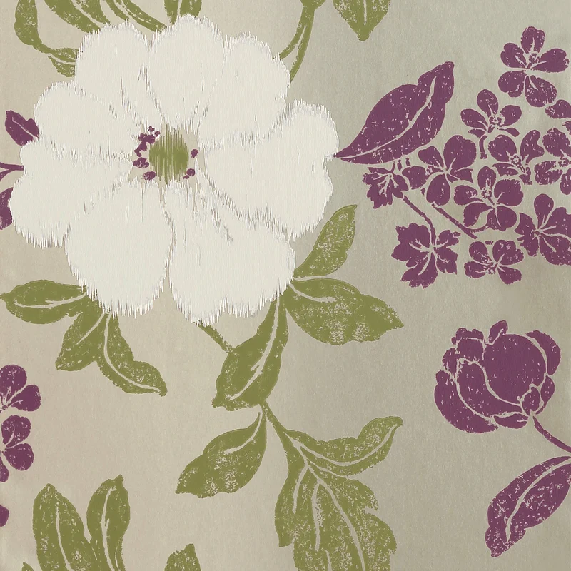 Thibaut Rue De Seine — Metallic Pewter Wallpaper wallpaper in Metallic Pewter