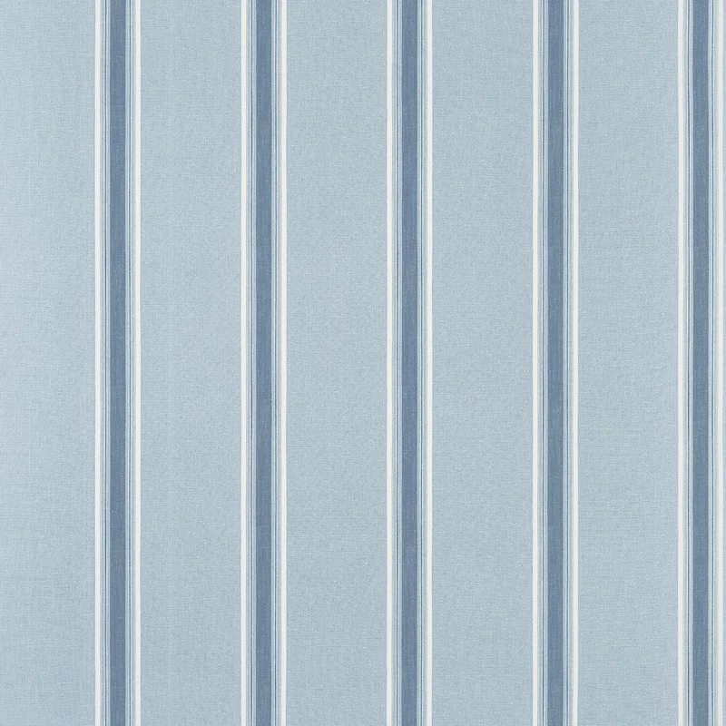 Thibaut Beckley Stripe — Blue Non Woven wallpaper in Blue