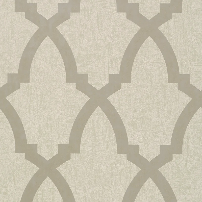 Thibaut Brock Trellis — Neutral wallpaper
