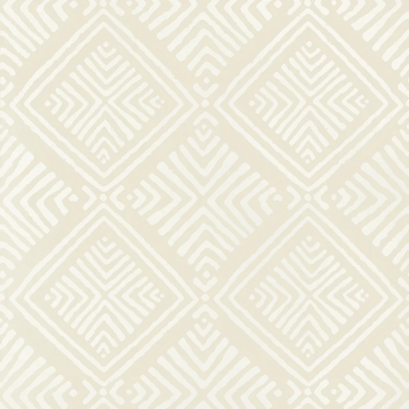 Thibaut Donavin Diamond — Beige wallpaper