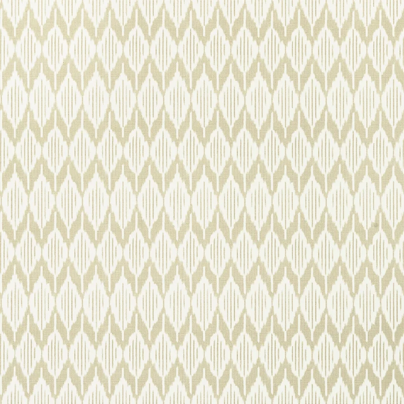 Thibaut Balin Ikat — Beige wallpaper