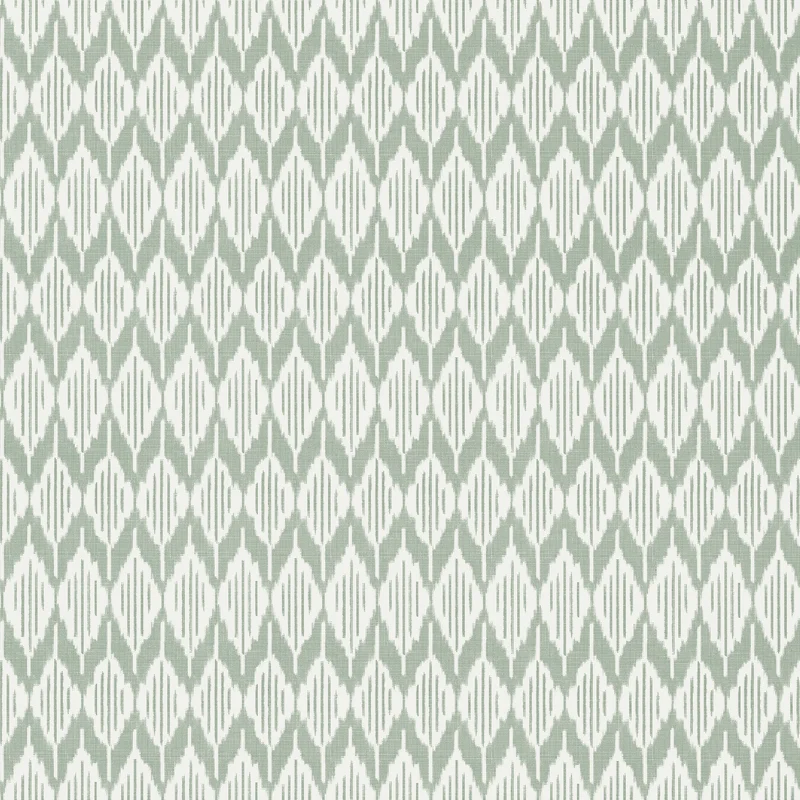 Thibaut Balin Ikat — Sage Non Woven wallpaper in Sage