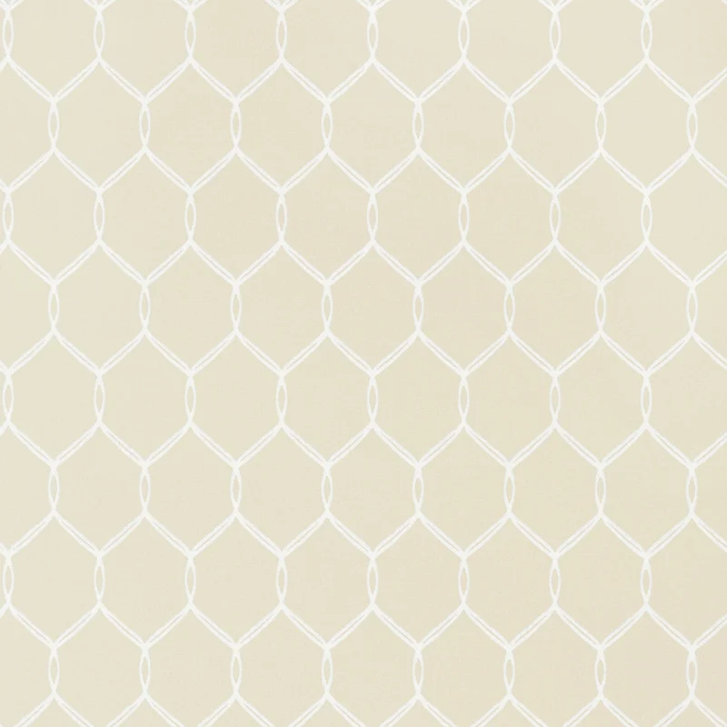 Thibaut Leland Trellis — Cream Non Woven wallpaper in Cream