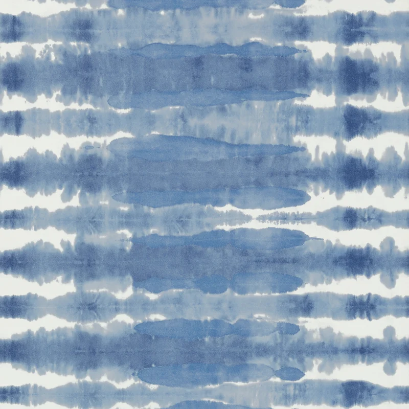 Thibaut Margate — Blue on White Non Woven wallpaper in Blue on White