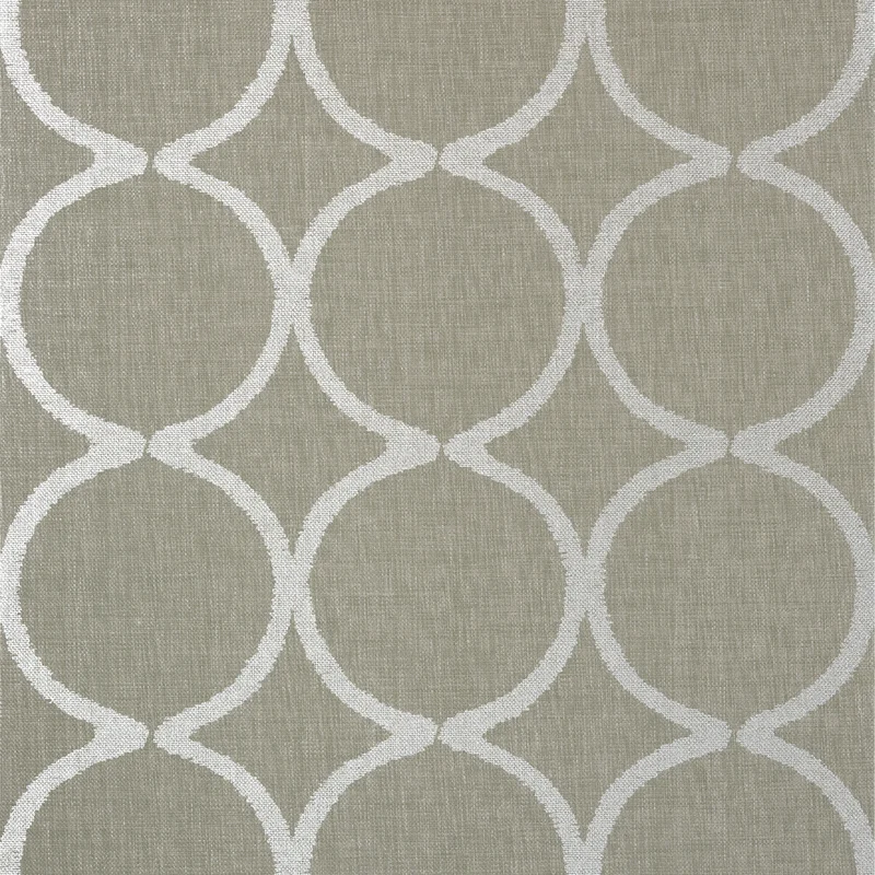 Thibaut Watercourse — Metallic Silver on Taupe Paperweave wallpaper in Metallic Silver on Taupe