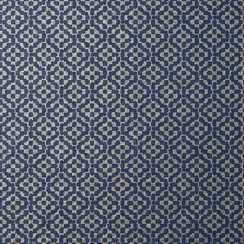 Thibaut Riva — Navy Non-Woven Vinyl Wallpaper wallpaper in Navy