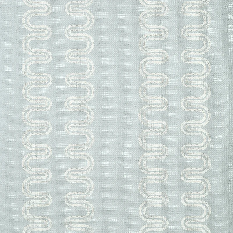 Thibaut Herriot Way — Spa Blue Paperweave on Non Woven wallpaper in Spa Blue