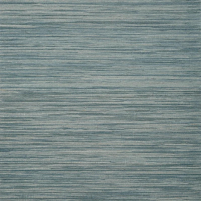 Thibaut Gaya — Soft Blue Raffia on Non Woven wallpaper in Soft Blue