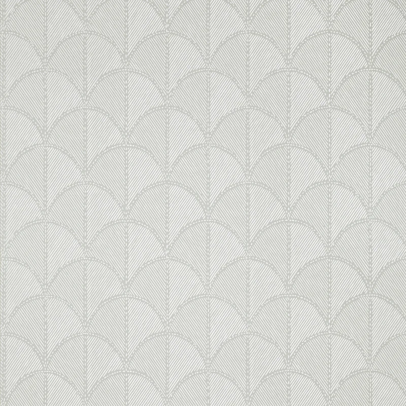 Thibaut Seton Scallop — Grey Non Woven Wallpaper wallpaper in Grey