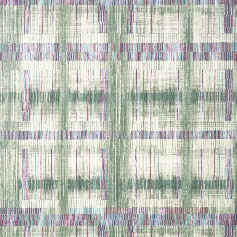Thibaut Takao Weave — Green Paperweave wallpaper in Green