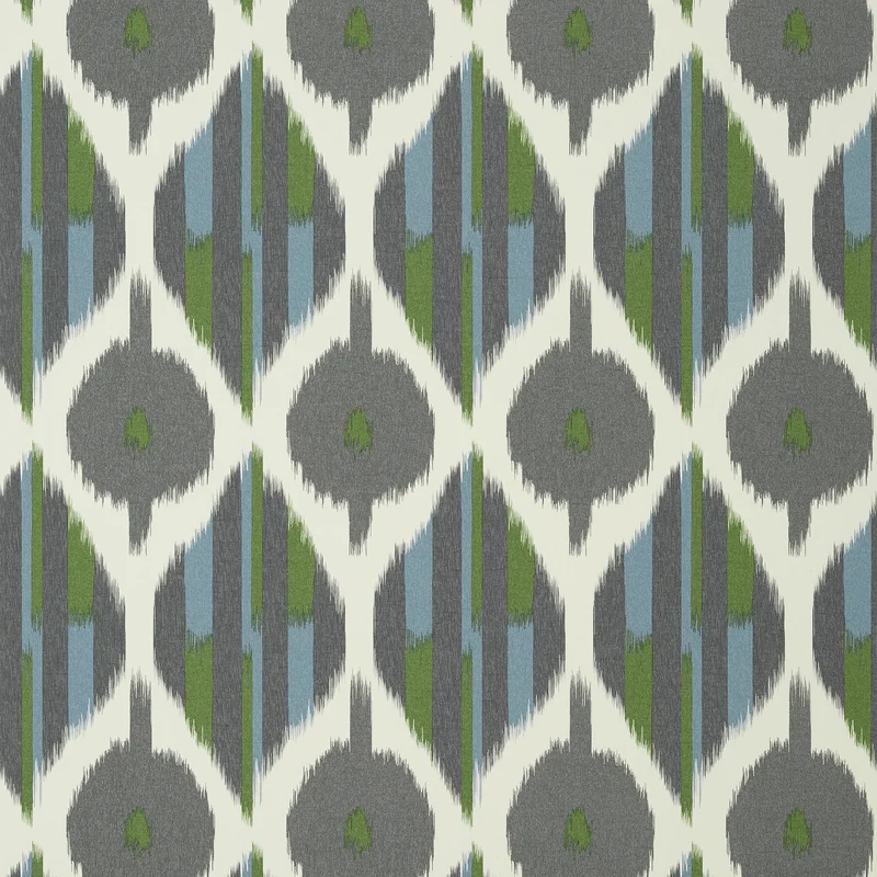 Thibaut Kimono — Grey Non-Woven Vinyl Wallpaper wallpaper in Grey