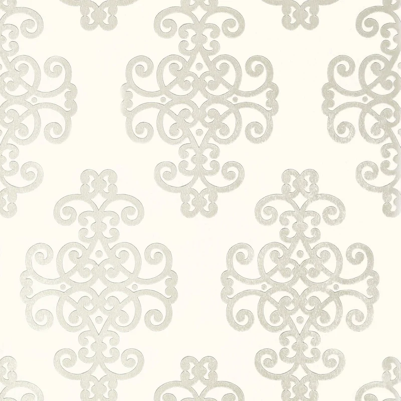 Thibaut Caballo — Pearl on White Wallpaper wallpaper in Pearl on White
