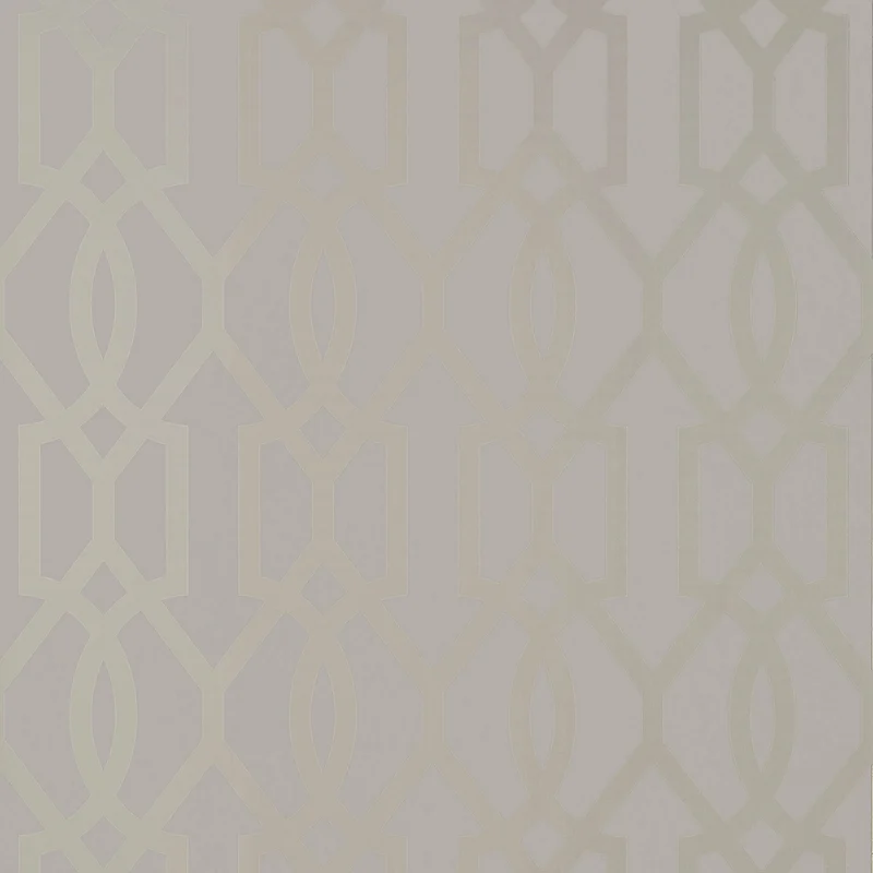 Thibaut Downing Gate — Metallic Silver on Grey Wallpaper wallpaper in Metallic Silver on Grey