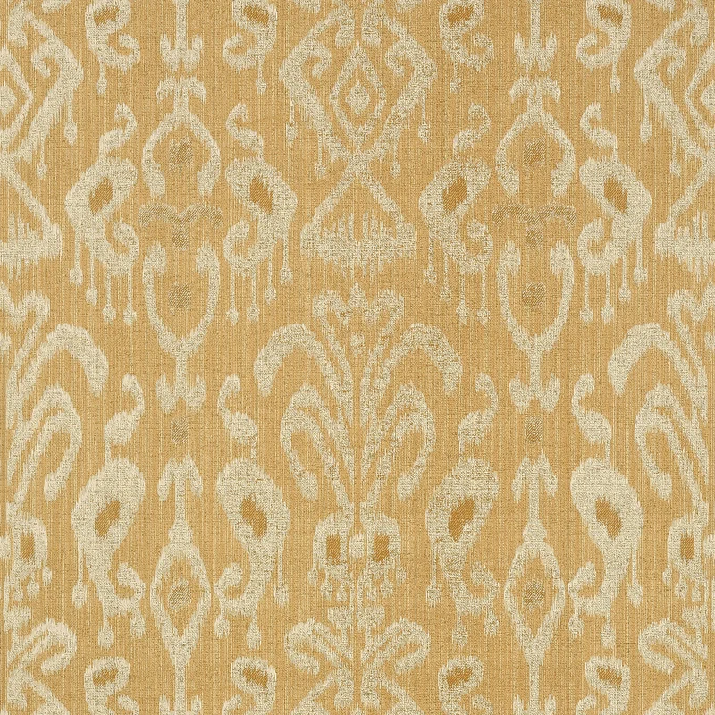 Thibaut Bravado Ikat — Tobacco wallpaper