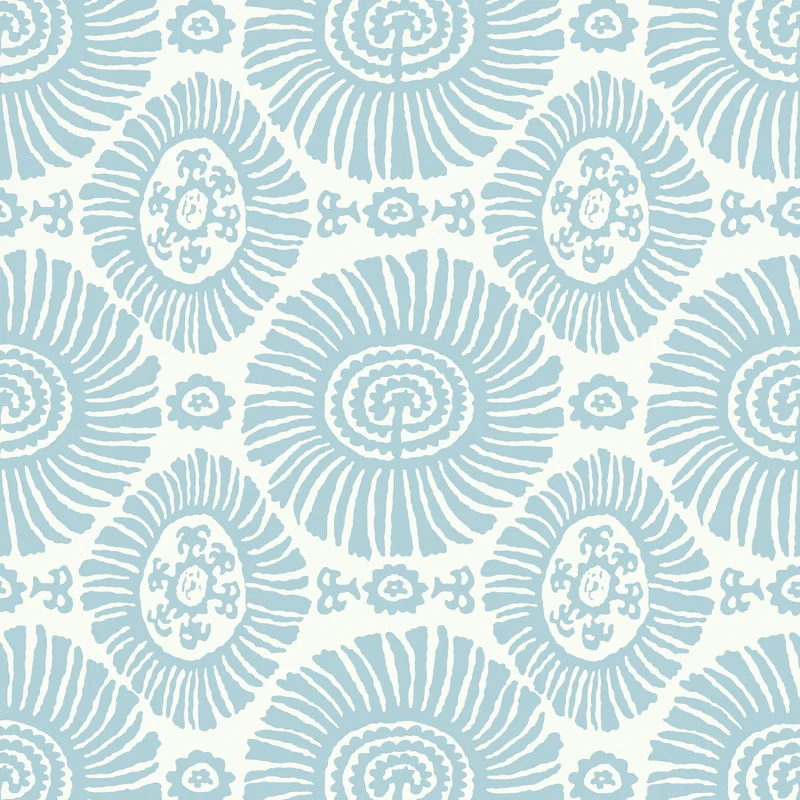 Thibaut Solis — Spa Blue Wallpaper wallpaper in Spa Blue