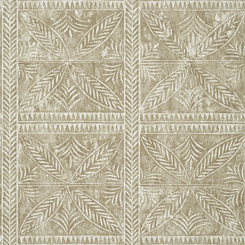 Thibaut Timbuktu — Beige Wallpaper wallpaper in Beige