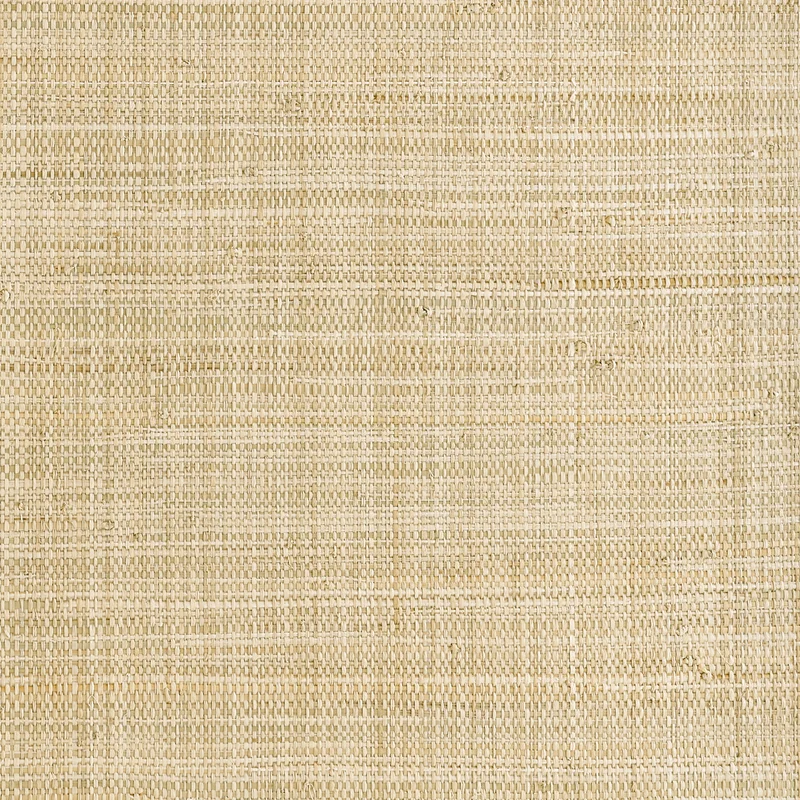 Thibaut Mackinac — Natural Raffia and Papyrus on Non Woven wallpaper in Natural