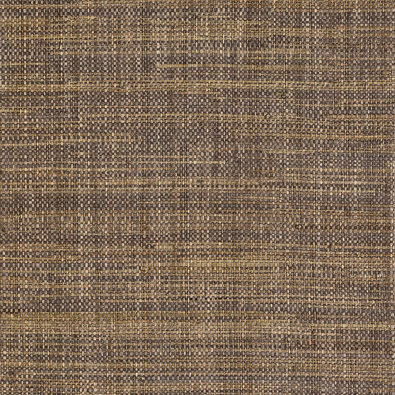 Thibaut Mackinac — Earth Raffia and Papyrus on Non Woven wallpaper in Earth