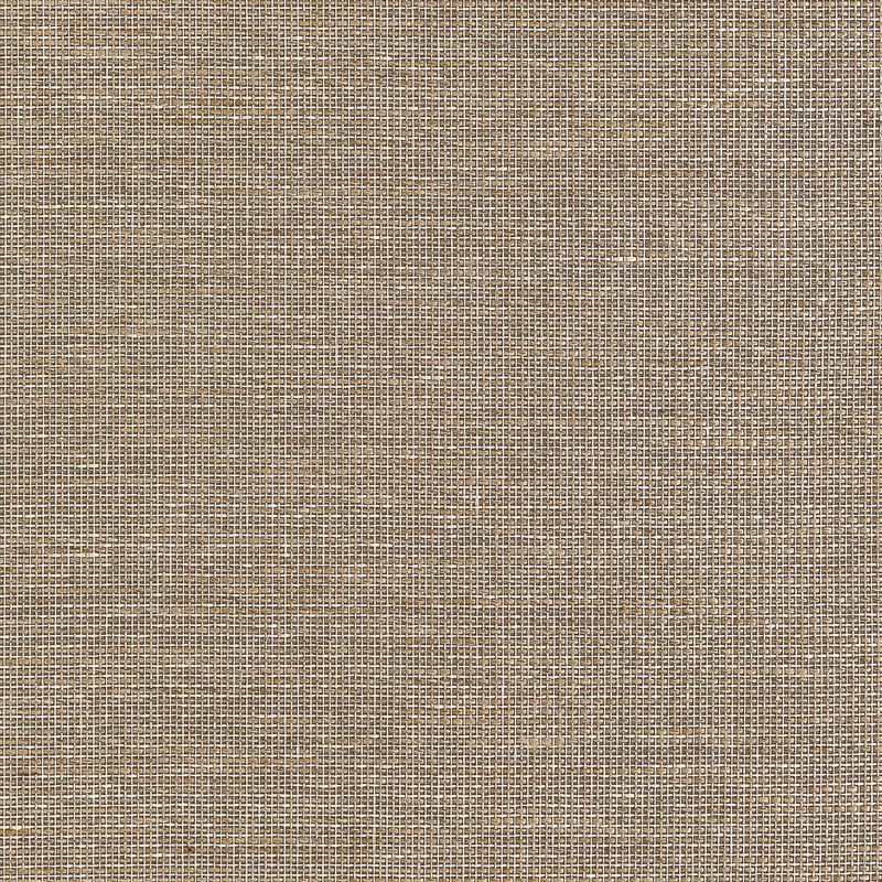 Thibaut Harrison — Brown Paperweave and Linen on Non Woven wallpaper in Brown