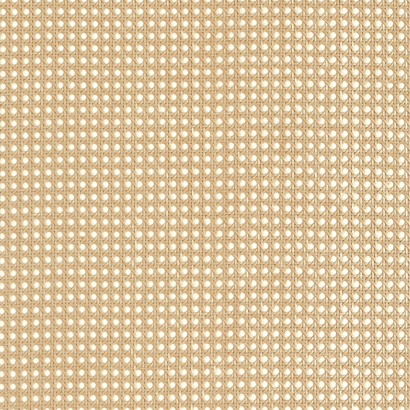 Thibaut Paper Rattan — Wheat Paper on Non Woven wallpaper in Wheat