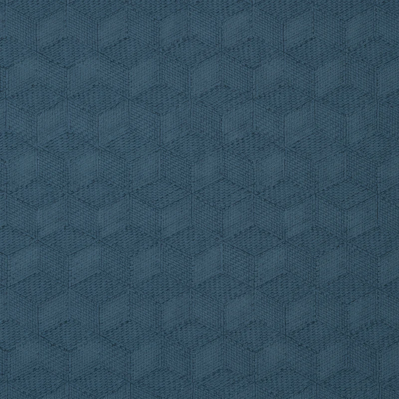 Thibaut Milano Square — Navy Non-Woven Vinyl Wallpaper wallpaper in Navy