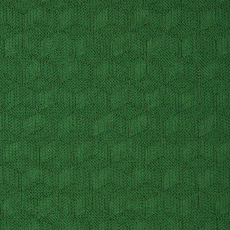 Thibaut Milano Square — Emerald Non-Woven Vinyl Wallpaper wallpaper in Emerald