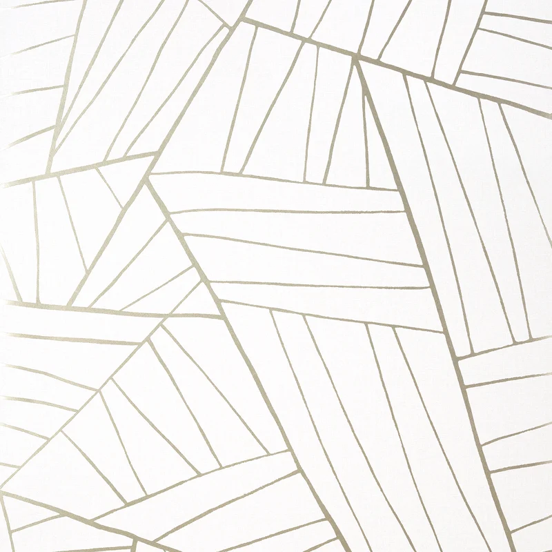 Thibaut Jordan — Metallic Pewter on White Wallpaper wallpaper in Metallic Pewter on White