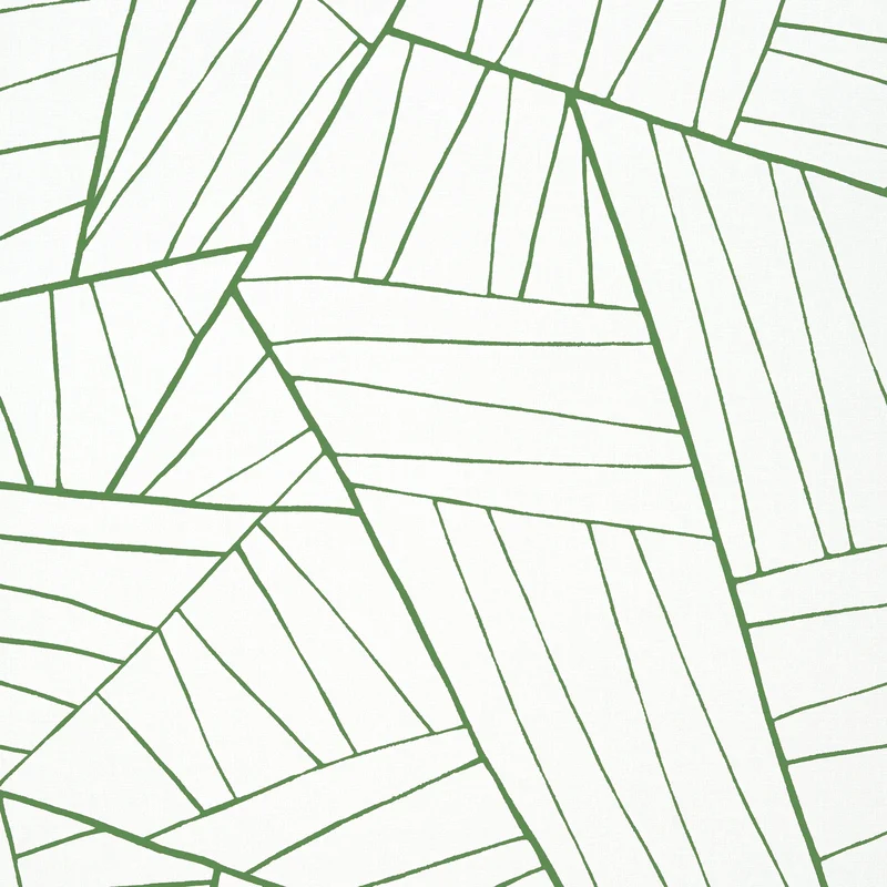 Thibaut Jordan — Emerald on White Wallpaper wallpaper in Emerald on White