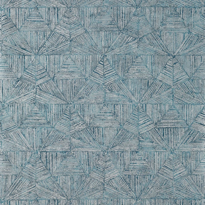 Thibaut Crystalla — Metallic Silver on Mineral Wallpaper wallpaper in Metallic Silver on Mineral