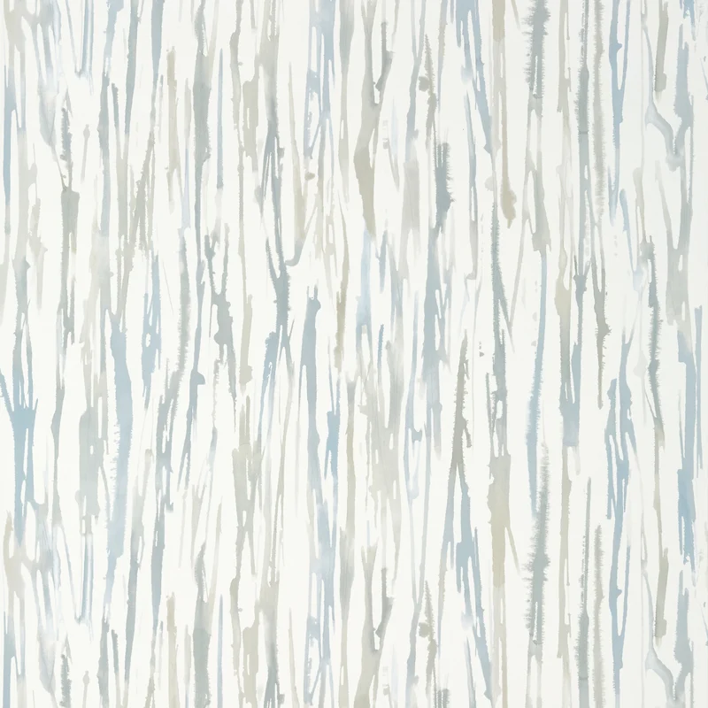 Thibaut Aurora — Soft Blue and Grey Wallpaper wallpaper in Soft Blue and Grey